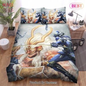 Buy Robot Ninjas Attacking On Giant Samurai 116 Bedding Sets Bed Sets