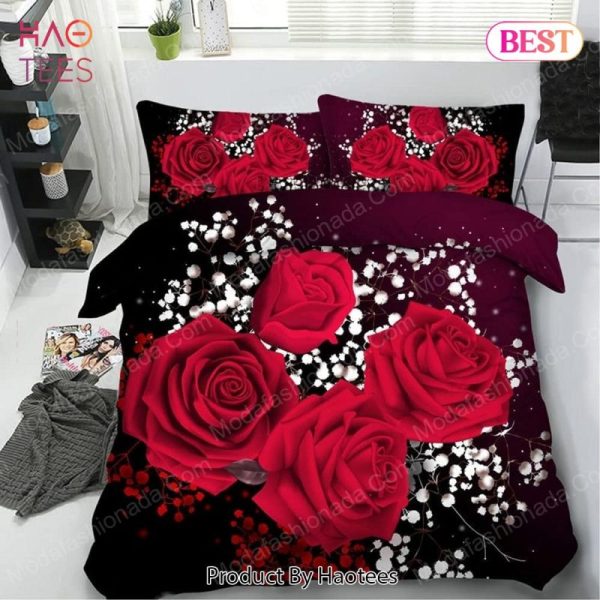 Buy Rose Red Bedding Set Bed Sets