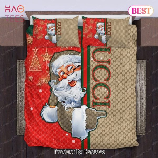 Buy Santa Claus Gucci Pattern Bedding Sets Bed Sets