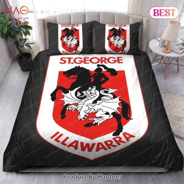 Buy St. George Illawarra Dragons Logo Bedding Sets Bed Sets