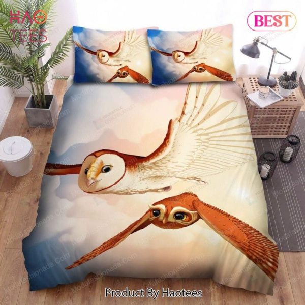 Buy The Wild Animal – The Owl Flying With The Fellow 115 Bedding Sets Bed Sets