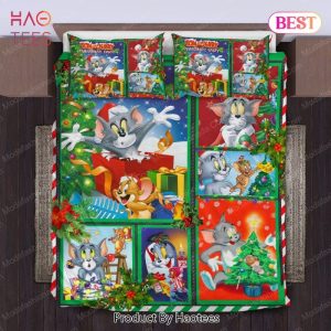 Buy Tom And Jerry Merry Christmas Bedding Sets Bed Sets