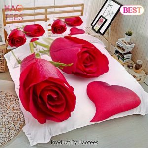 Buy Two Red Roses Bedding Set Bed Sets