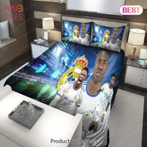 Buy Vincius Jnior Real Madrid 36 Bedding Sets Bed Sets