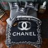 Chanel Black Color Bedding Sets POD Design