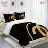 Chanel Golden Logo Black Luxury Brand Bedding Set Duvet Cover Home Decor