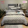 Christian Dior Printed Bedding Sets Quilt Sets Duvet Cover Luxury Brand Bedding Decor