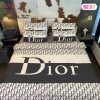 Dior Fashion Printed Bedding Sets Quilt Sets Duvet Cover Luxury Brand Bedding Decor