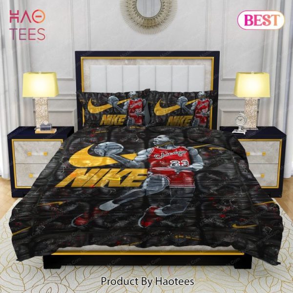 Famous Nike Air Jordan Design & Quality Comfortable 4 Pieces Bedding Set Bed Sets