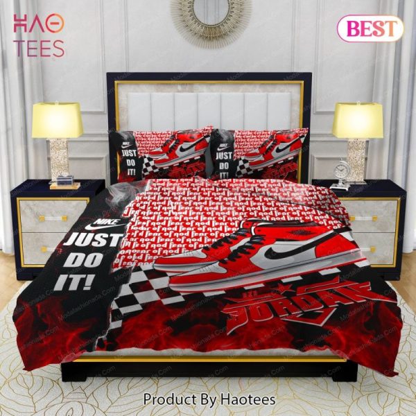 Famous Nike Air Jordan Fear Of God Bedding Sets Bed Sets