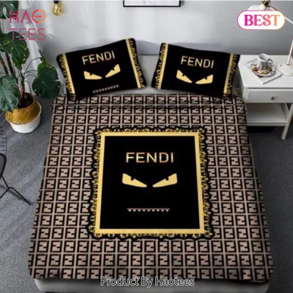 Fendi Bedding Sets Quilt Sets Duvet Cover Luxury Brand Bedding Decor