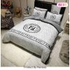 Fendi Luxury Brand High-End Bedding Set Home Decor