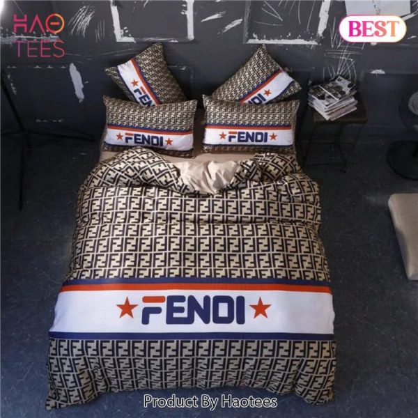 Fendi New Bedding Sets Quilt Sets Duvet Cover Luxury Brand Bedding Decor