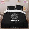 Gianni Versace Black Luxury Brand High-End Bedding Set Home Decor