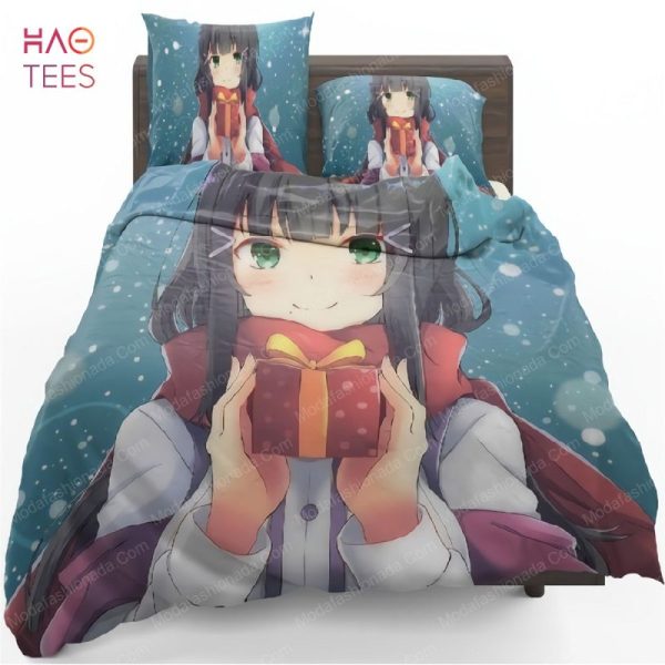 Girl Winter Xmas Gift Anime Bedding Sets