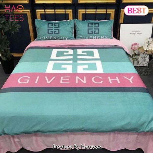 Givency Premium Logo Luxury Brand Bedding Set Home Decor