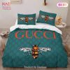 Gucci Bee Luxury Brand High-End Bedding Set Home Decor – IE71