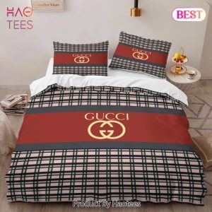 Gucci Caro Fashion Logo Premium Luxury Brand High-End Bedding Set LV Home Decor