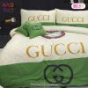 Gucci Catty Fashion Logo Luxury Brand Bedding Set Home Decor