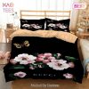 Gucci Flowers Fashion Luxury Brand Bedding Set Home Decor