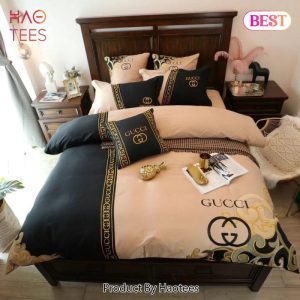 Gucci Luxury Brand High-End Bedding Set Home Decor