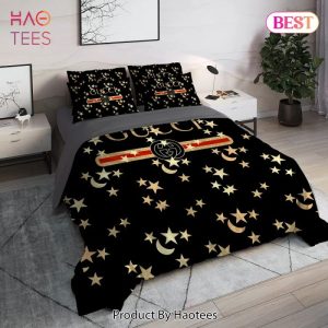 Gucci Moon Star Luxury Brand High End Premium Bedding Set Home Decor