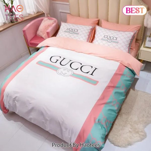 Gucci Printed Bedding Sets Quilt Sets Duvet Cover Luxury Brand Bedding Decor