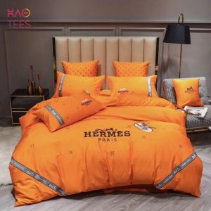 HOT Hermes Luxury High-end Bedding Set Limited