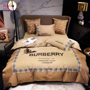 HOT Luxury Burberry Limited Edition Bedding Set