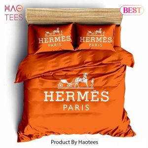 Hermes Paris Fashion Luxury Brand Bedding Set Bedspread Duvet Cover Set