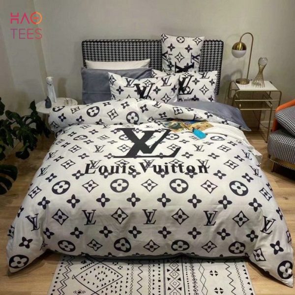 LV Bedding Sets Duvet Cover Lv Bedroom Sets Luxury Brand Bedding V3