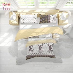 LV Paris Limited Edition Mix White Bedding Sets