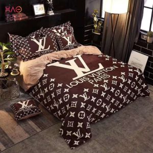 LV Paris Luxury Brand Bedding Sets POD Design