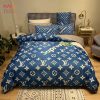 LV x Supreme Blue Bedding Set