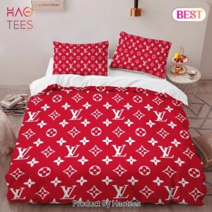 Louis Vuitton Fashion Logo Limited Edition Luxury Brand Bedding Set Home Decor