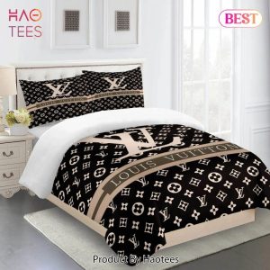 Louis Vuitton Fashion Logo Limited Luxury Brand Bedding Set Home Decor 13