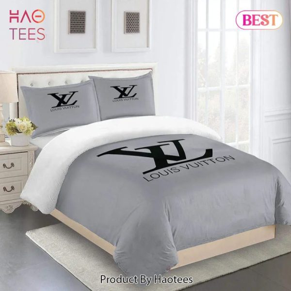 Louis Vuitton Fashion Logo Limited Luxury Brand Bedding Set Home Decor 20