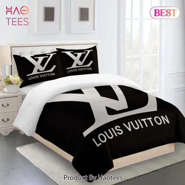 Louis Vuitton Fashion Logo Limited Luxury Brand Bedding Set Home Decor 23