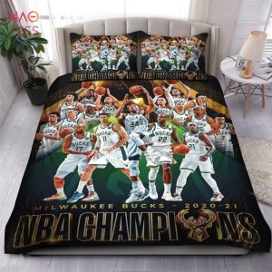 Milwaukee Bucks 2022 NBA Champions Limited Edition Bedding Sets