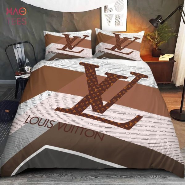 NEW LV Brown Mix Color Bedding Sets POD Design