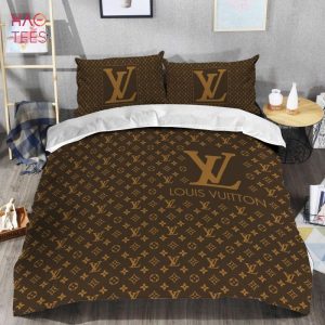 [NEW] LV Mix Brown Luxury Color Bedding Sets POD Design