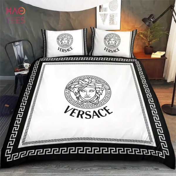 NEW Versace White Mix Black Bedding Sets POD Design