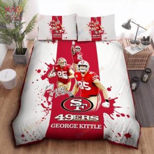 NFL San Francisco ers Bedding Set Duvet Cover Set Bedroom Set NFL Bedding Set