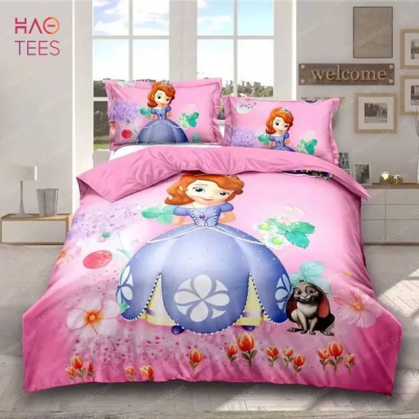 Pink Sofia Princess Kids Bedding Sets