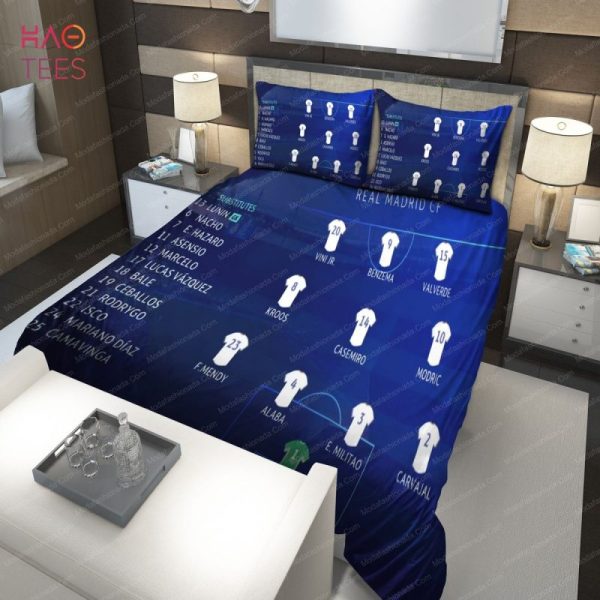 Real Madrid Final Champions League 2022 Squad Bedding Sets