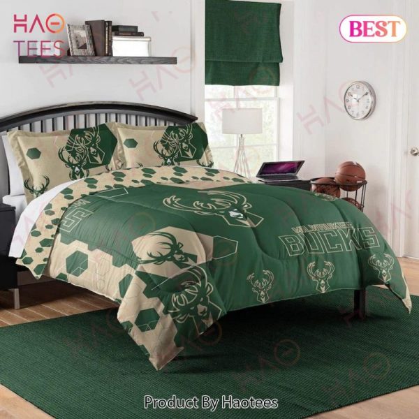 THE BEST NBA Milwaukee Bucks Bedding Duvet Cover Limited Edition