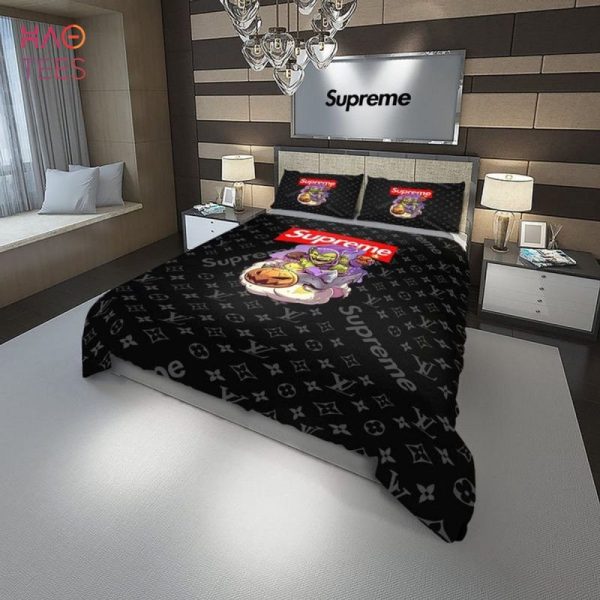 [THE BEST] Supremre Mix Black Luxury Color Bedding Sets POD Design