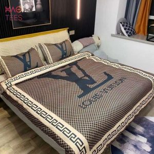 TRENDDING Louis Vuitton Brown Mix Color Bedding Sets Limited Edition