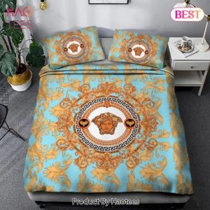 Versace Luxury Brand Bedding Set Bedspread Duvet Cover Set Home Decor – AF71