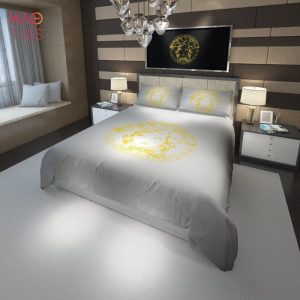 Versace Mix Grey Luxury Color Bedding Sets Limited Edition